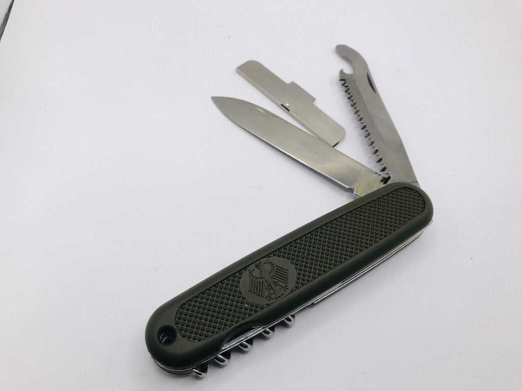 VTG OLD RARE VICTORINOX GAK-1 108mm GERMAN BUNDES, Ophalen of Verzenden, Zo goed als nieuw
