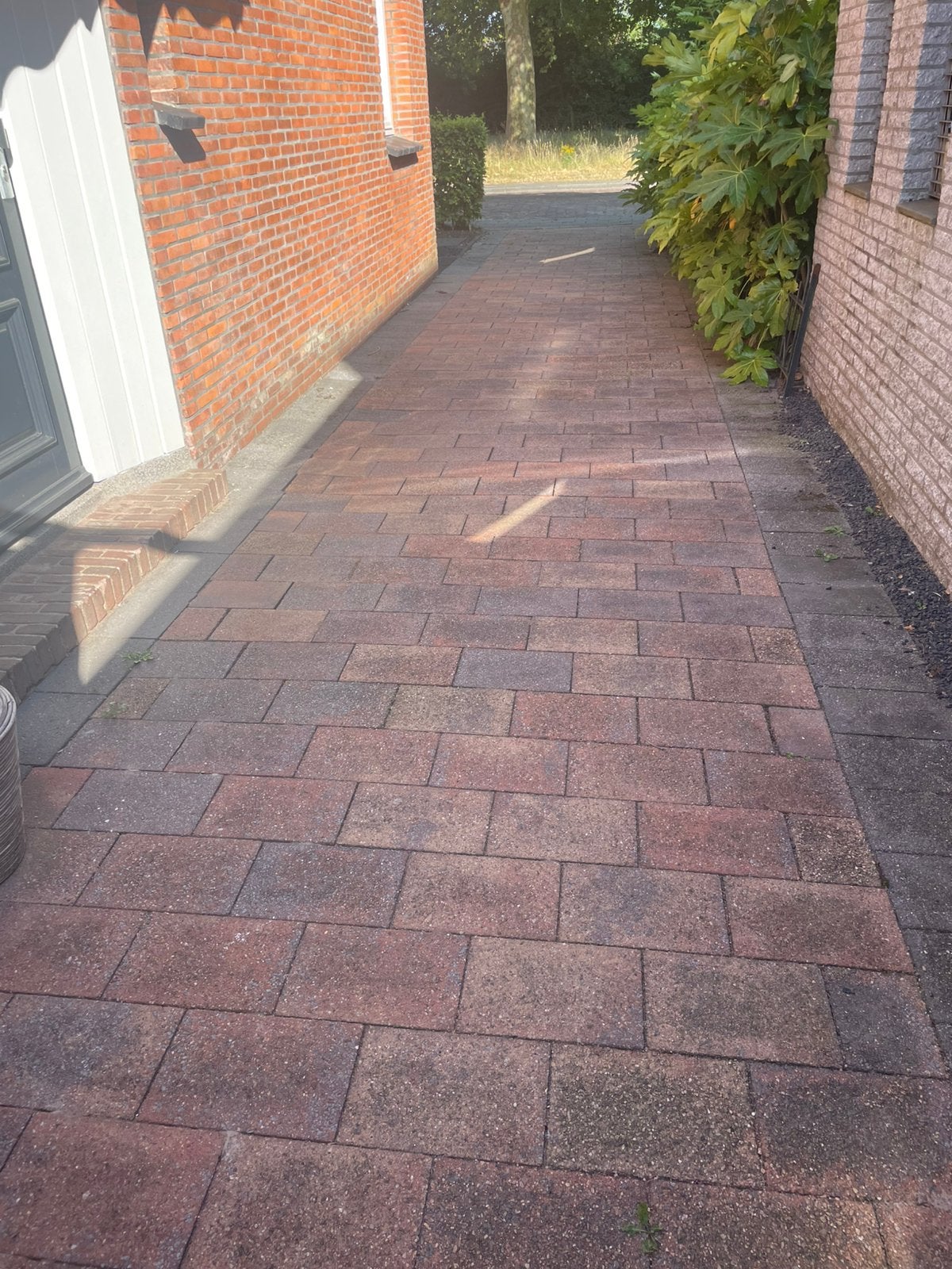 Gratis af te halen 64m2 Tuintegels, Tuin en Terras, Tegels en Klinkers, Ophalen, Zo goed als nieuw, Beton, Terrastegels