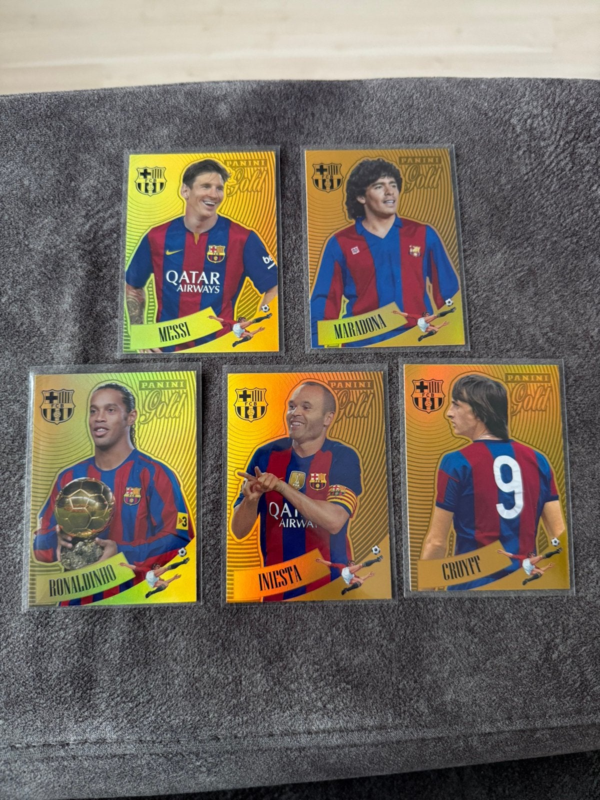 PANINI GOLD - Barcelona Legends, Ophalen of Verzenden, Nieuw
