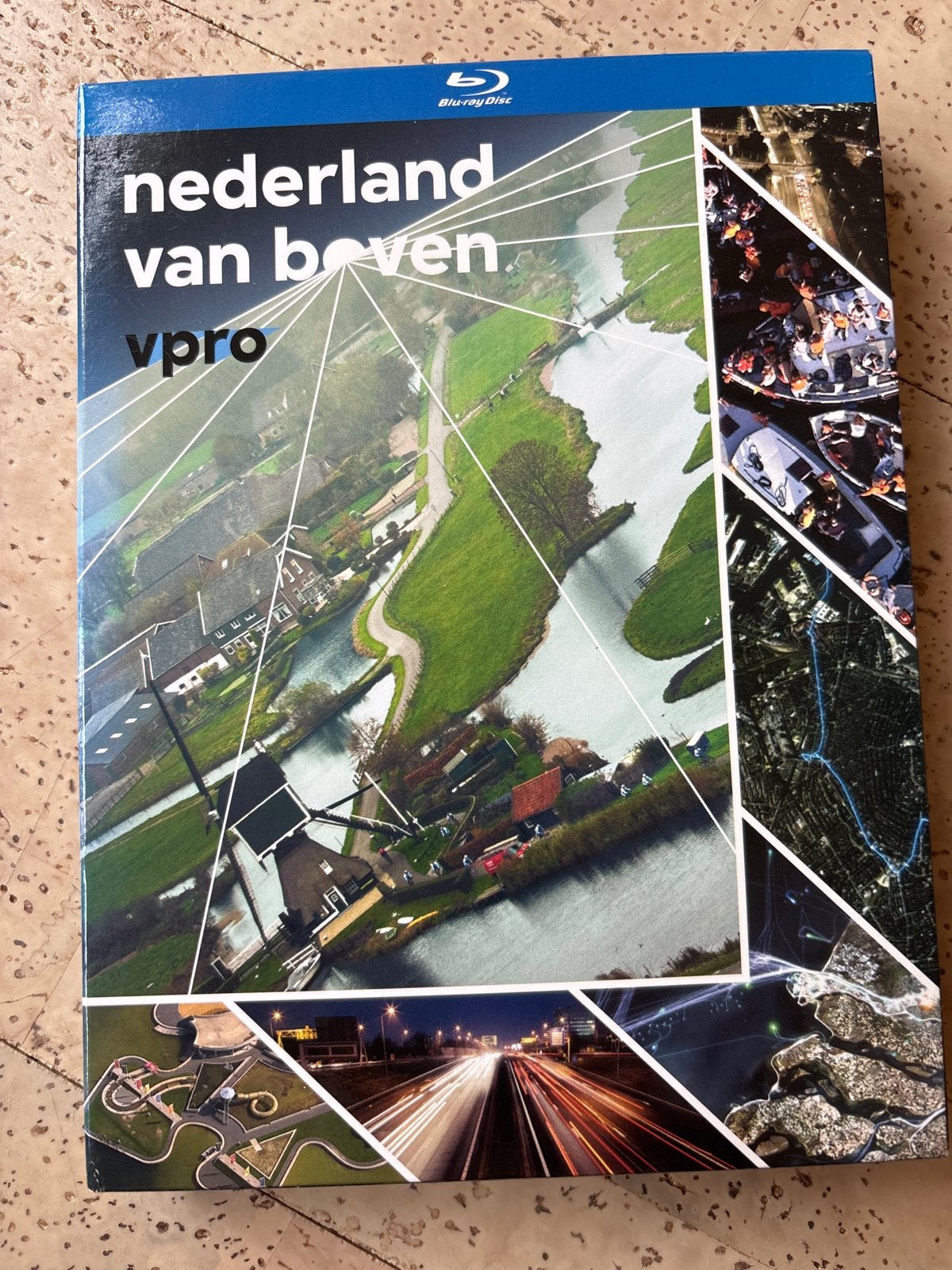 Nederland van Boven - VPRO Blu-ray Disc, Alle leeftijden, Nederlands, Natuur, Zo goed als nieuw