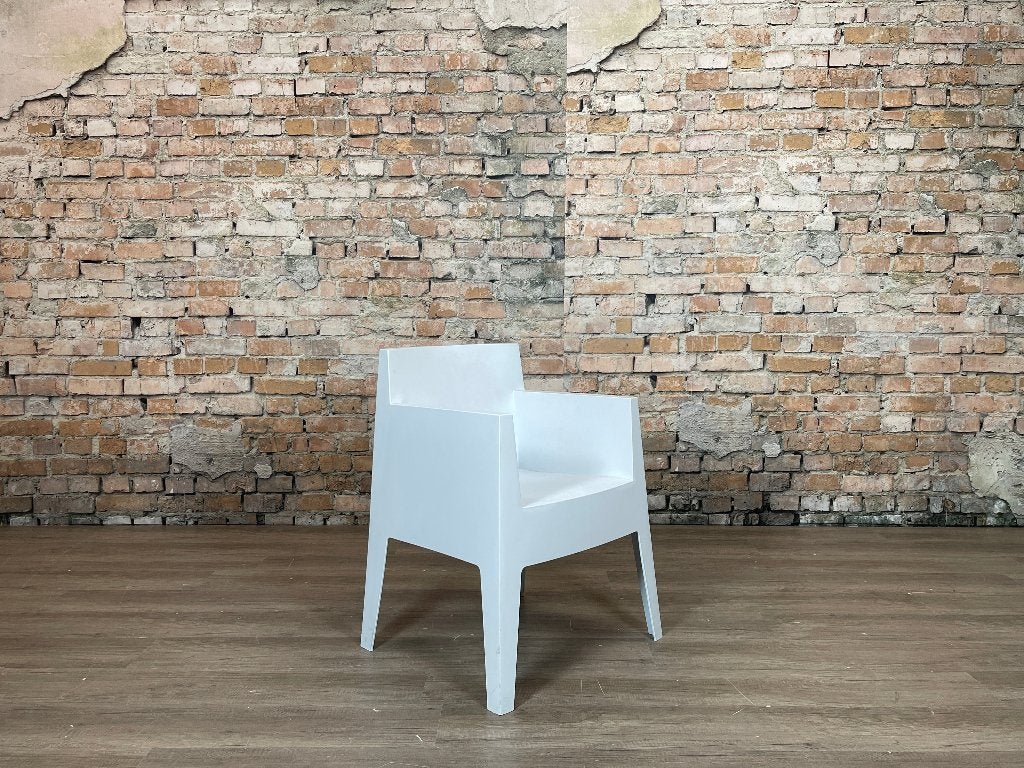 Driade Toy –Wit Kunststof  (Set van 2) | Philippe Starck, Ophalen, Zo goed als nieuw, Kunststof