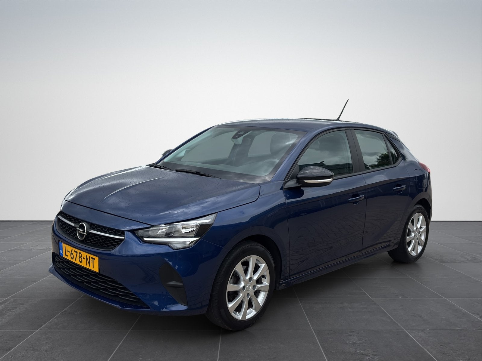 Opel Corsa 1.2 2021 Rijk uitgerust! - Prijs incl. BTW, Auto's, Voorwielaandrijving, Stof, Zwart, Blauw