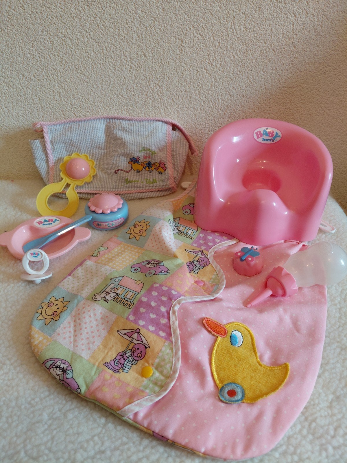 Leuke Baby Born Poppen Speelset. 🍼🩷, Ophalen of Verzenden, Zo goed als nieuw, Babypop