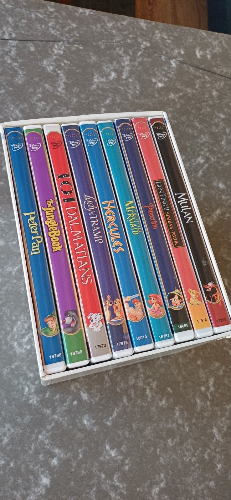 walt disney animated anthology the classic dvd collection, Verzamelen, Ophalen of Verzenden, Leeuwenkoning of Jungle Boek, Zo goed als nieuw