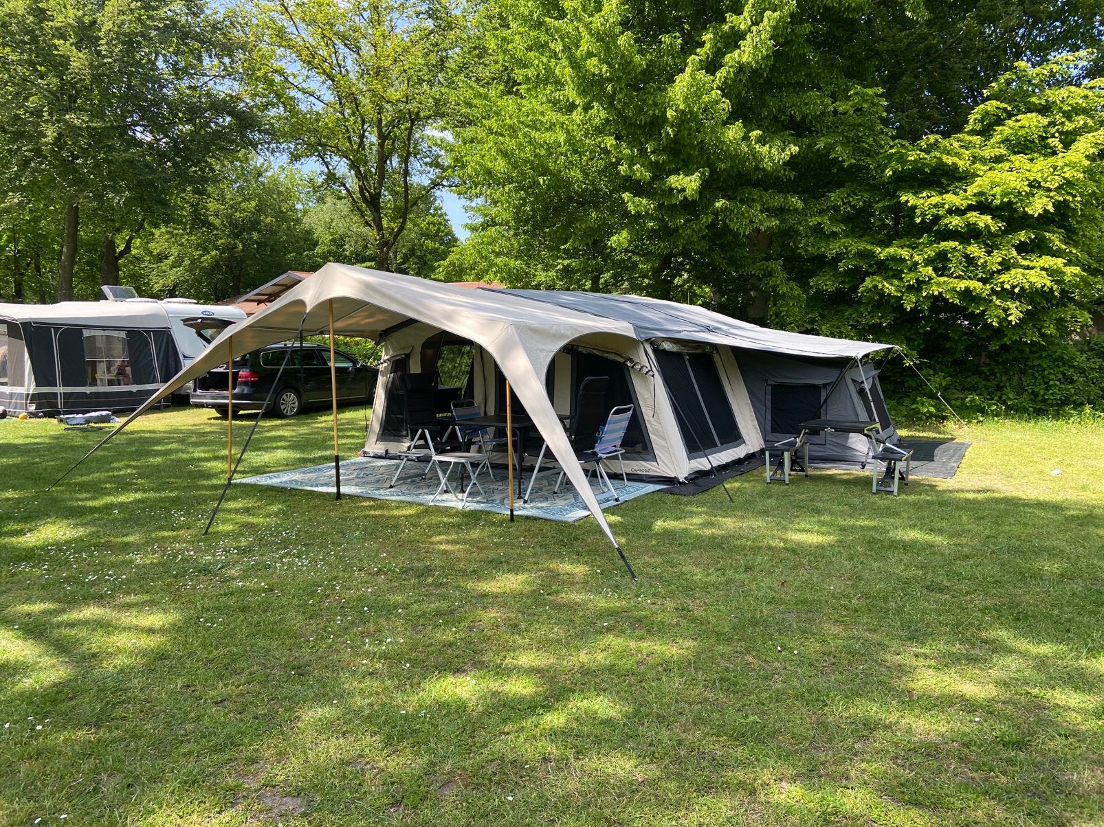 Campooz Lazy Jack (2023) Uniek: Camping & Trekking variant!, Ophalen, Aanwezig, Campooz, Tot en met 4