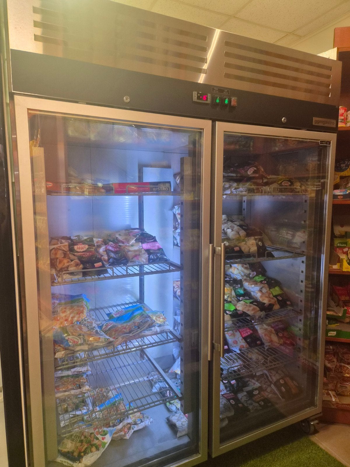 GGM Gastro TS1200GND Professionele Vriezer 864L, Ophalen, Gebruikt, 200 liter of meer, 60 cm of meer