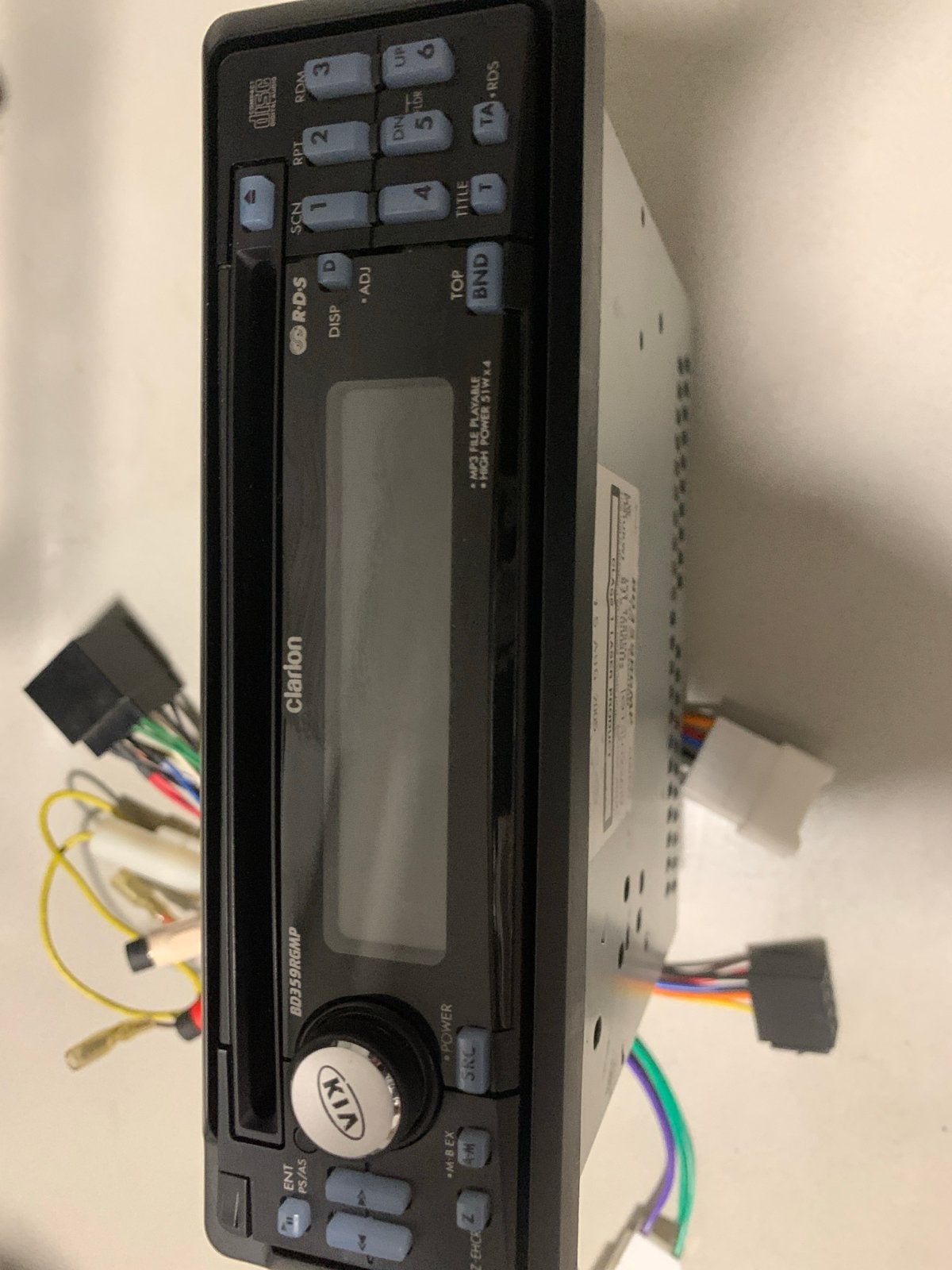 Clarion BD359RMP Autoradio met CD/MP3-speler voor Kia, Auto diversen, Ophalen of Verzenden, Gebruikt