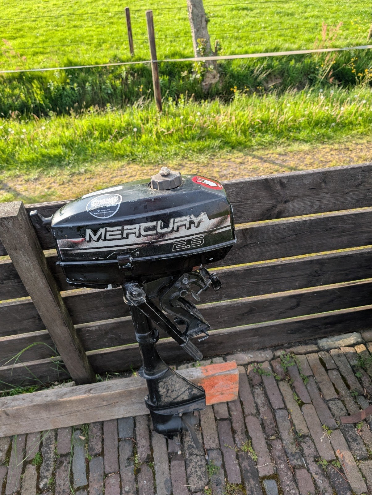 2,5 pk Mercury 2 takt, Ophalen
