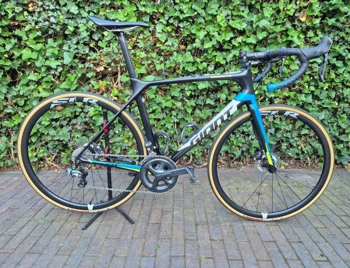 Vakantiedeal: Giant TCR Advanced Pro Disc Di2 maat: M/L, Ophalen, 28 inch, Gebruikt, Carbon