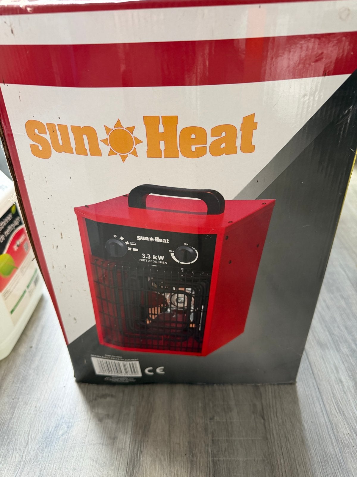 Sun Heat 3.3 kW elektrische kachel, Doe-het-zelf en Verbouw, 30 tot 80 cm, Minder dan 60 cm, Ophalen of Verzenden, 800 watt of meer