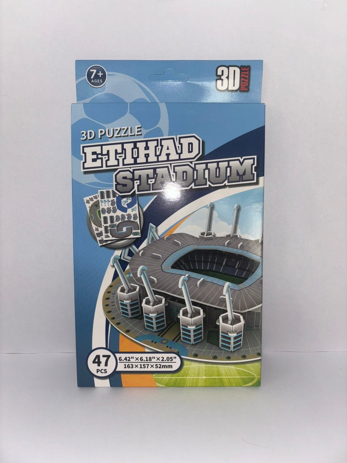 Manchester city 3D stadion puzzel, Ophalen of Verzenden, Nieuw, Buitenlandse clubs, Beeldje of Poppetje