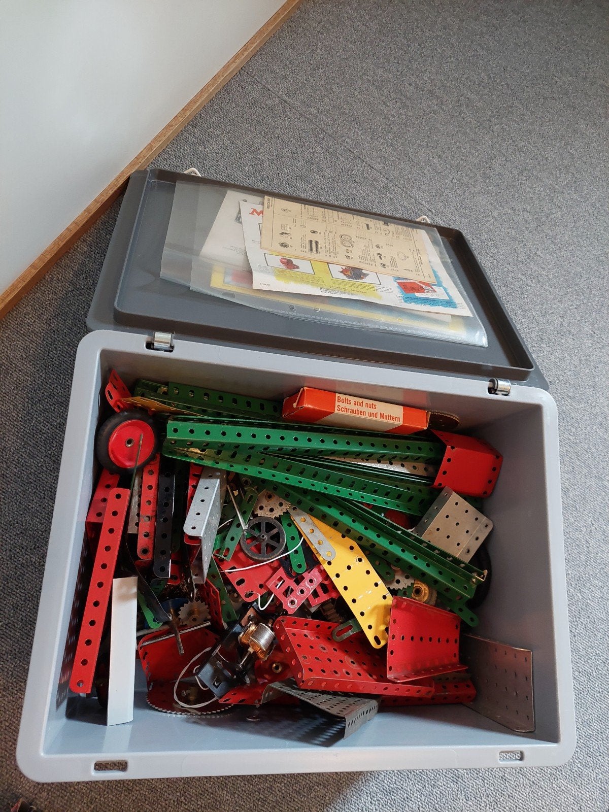 Veel - oude Meccano - van alles wat - technisch speelgoed -, Antiek en Kunst, Antiek | Speelgoed, Ophalen