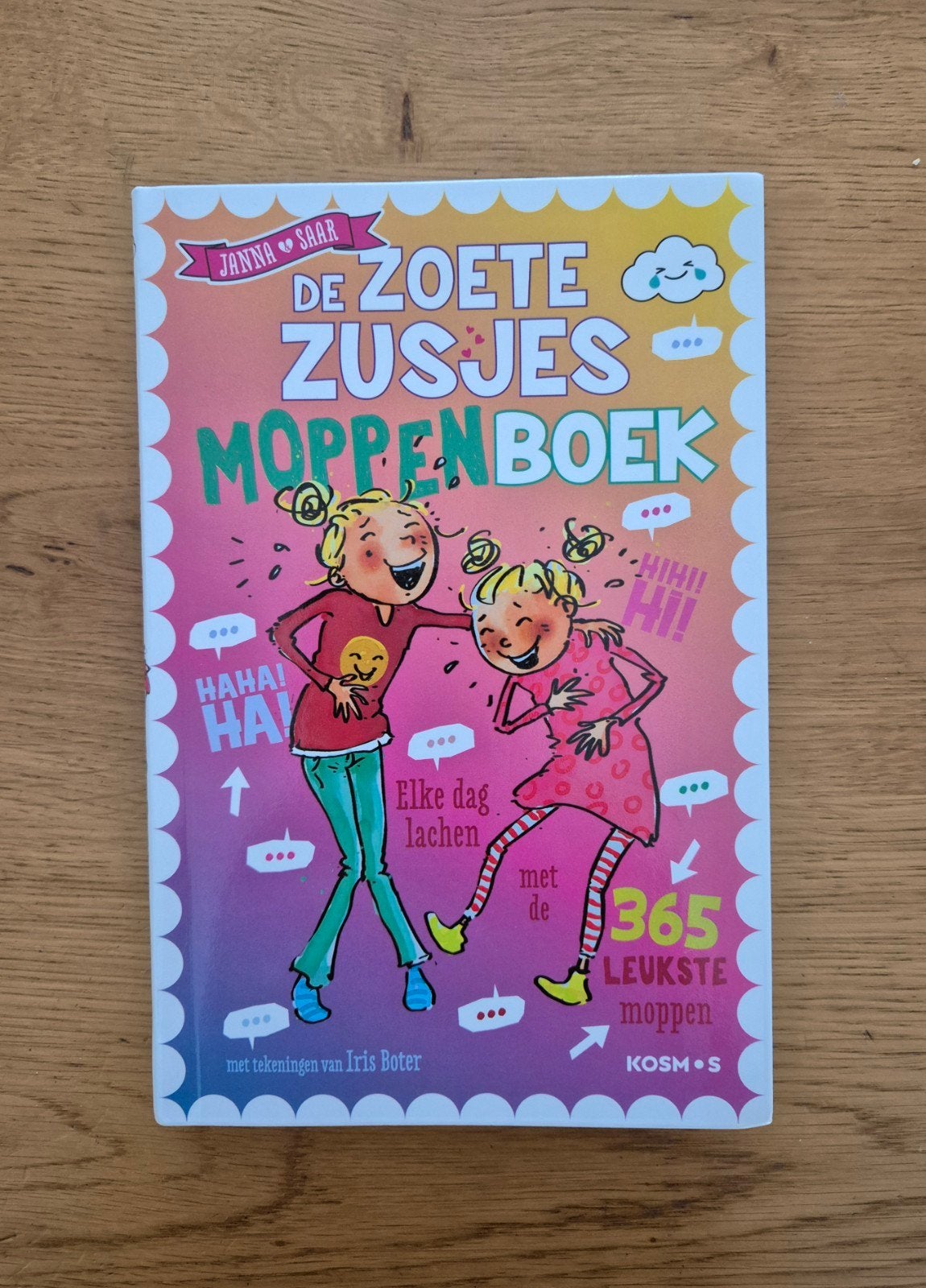 De Zoete Zusjes Moppenboek - Elke dag lachen!, Ophalen, Zo goed als nieuw, Janna Saar, Non-fictie