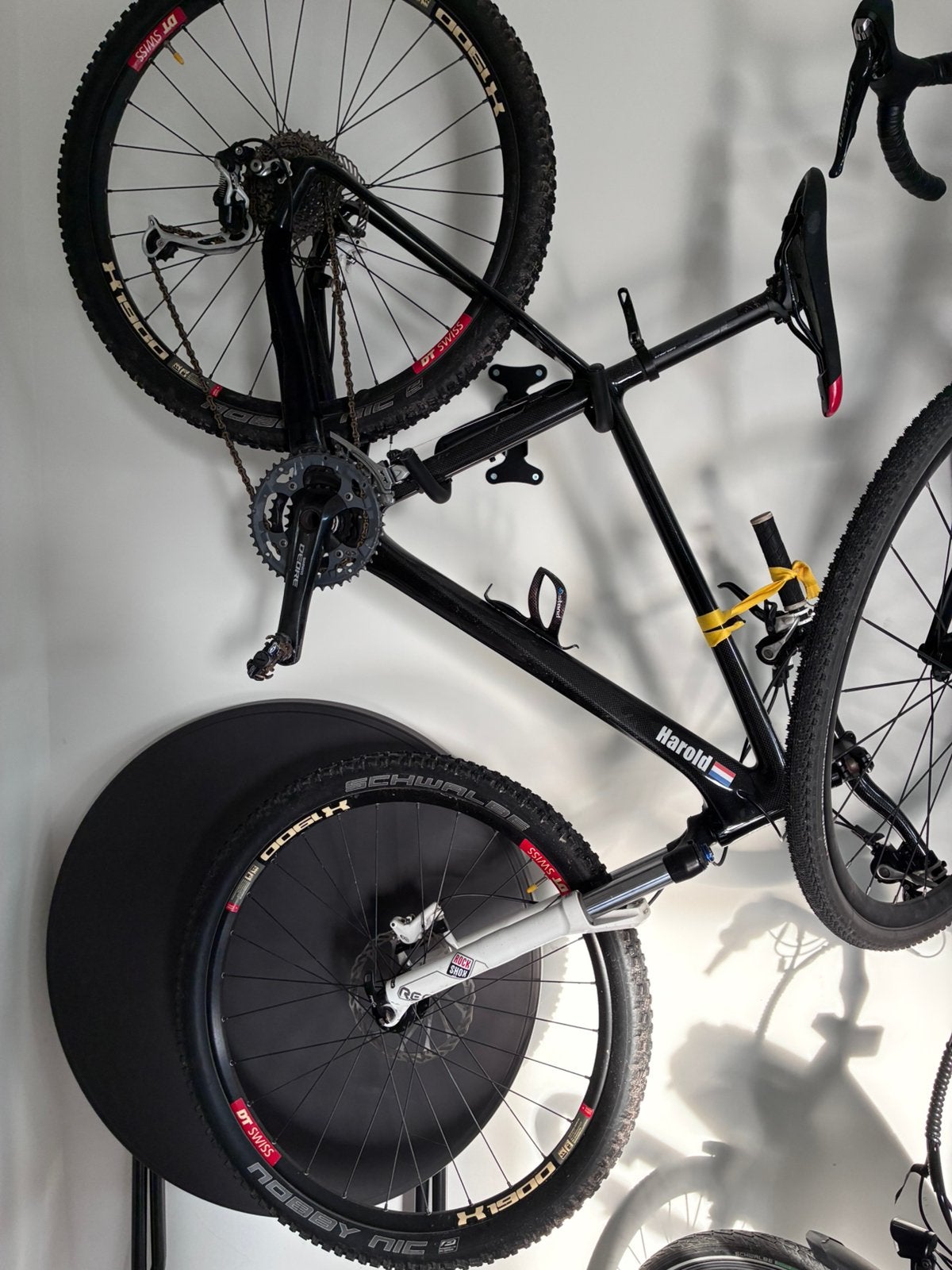 Carbon mountainbike “Harold”, Gebruikt, Fully, Schijfrem, Ophalen