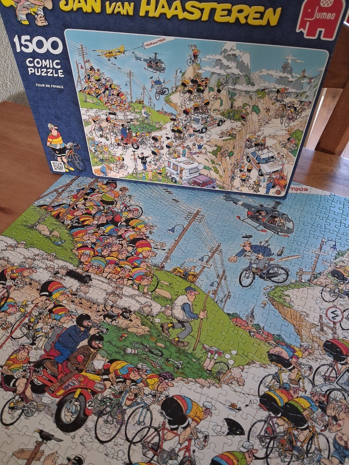 tour de france 1500 stuk, Ophalen of Verzenden, 500 t/m 1500 stukjes