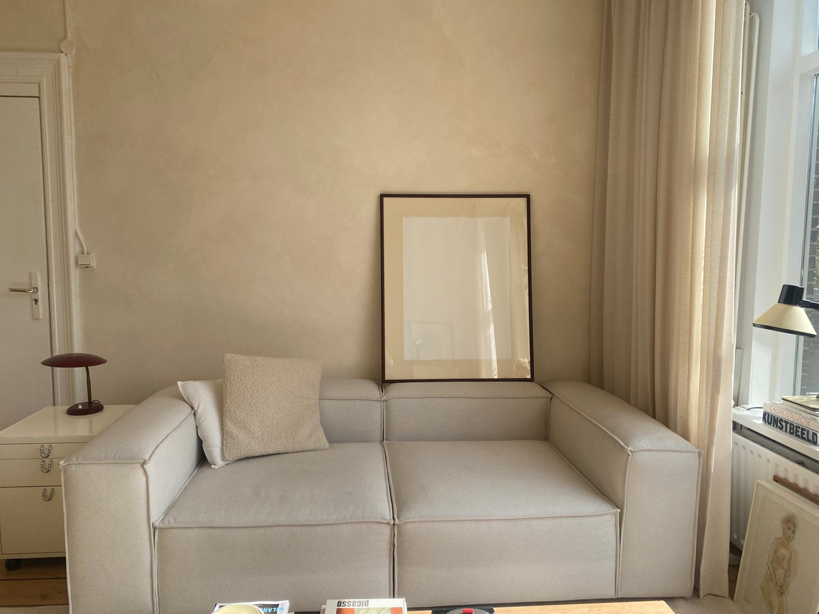 Westwing Lennon modulaire bank 3-zits, Ophalen, 100 tot 125 cm, Driepersoons, Zo goed als nieuw