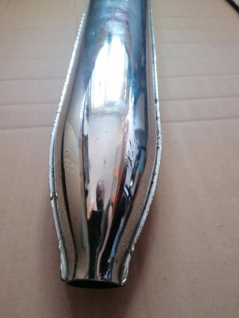 Honda CD50 SS50 lage uitlaat ! De D uitlaat pijp origineel, Ophalen of Verzenden, Gebruikt, Uitlaat, Overige merken