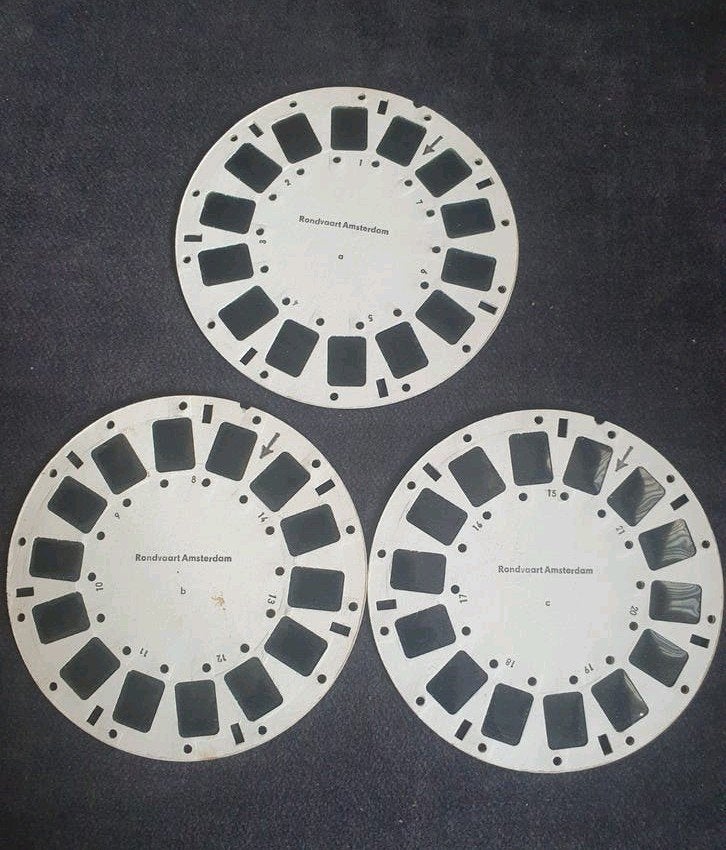 viewmaster 3D Amsterdam 3 schijven., Verzamelen, Speelgoed, Ophalen of Verzenden