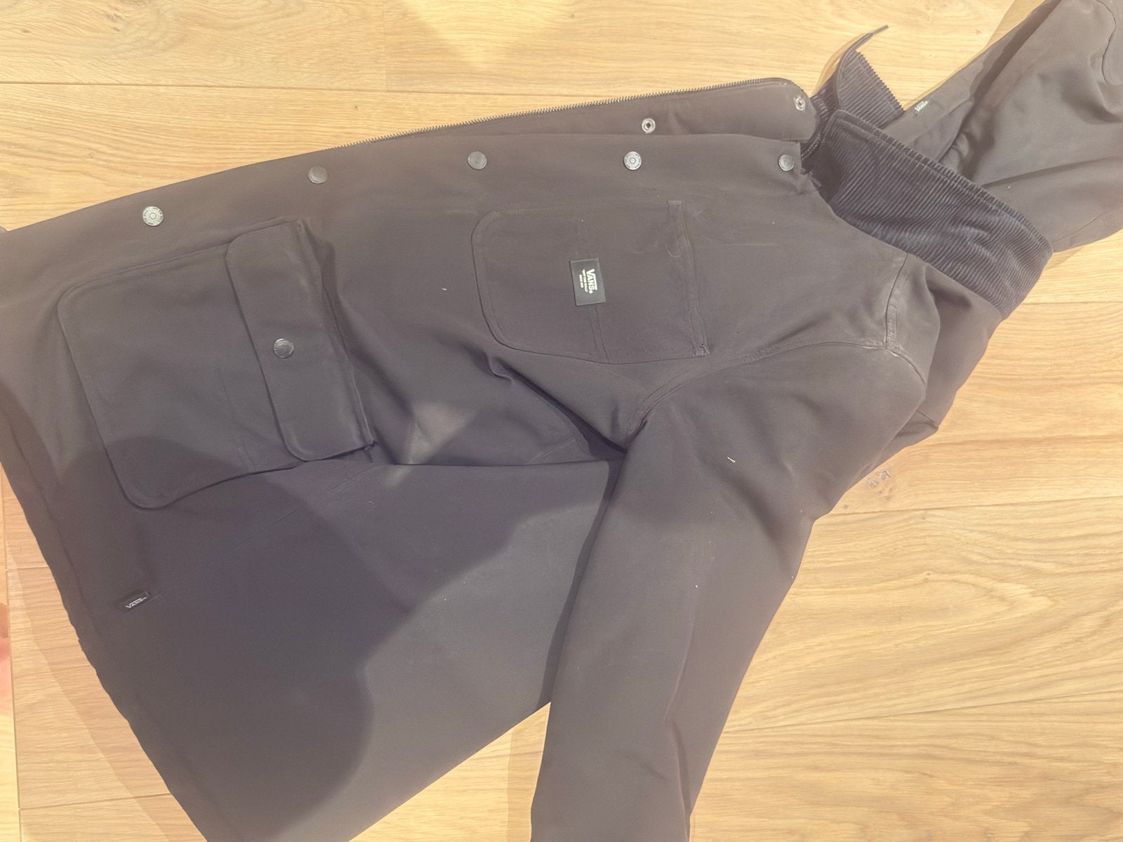 Vans Jas - Zo goed als nieuw, Ophalen, Zo goed als nieuw, Maat 46 (S) of kleiner, Zwart
