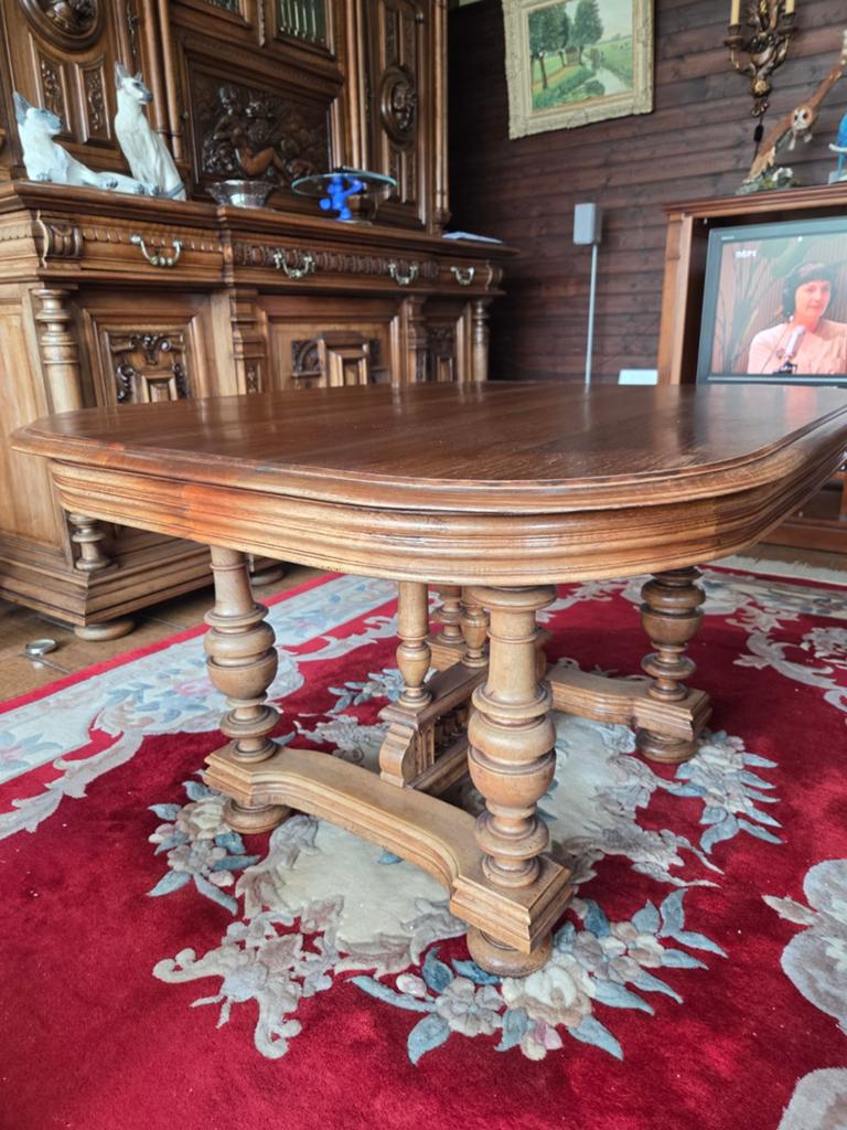 Antieke salontafel notenhout, Antiek en Kunst, Antiek | Meubels | Tafels, Ophalen