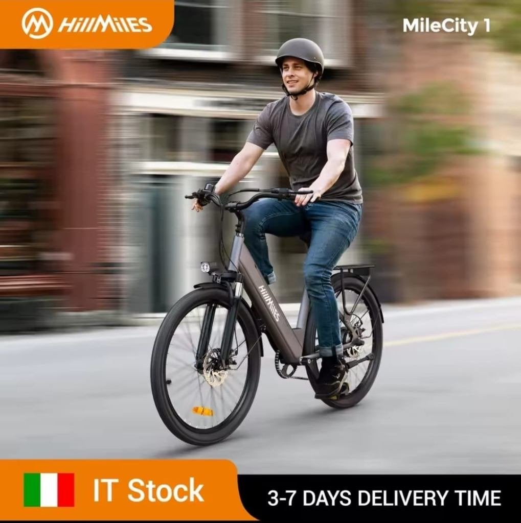 Mile-City 1 Elektrische Fiets 26”, Overige merken, Verzenden, Nieuw, Minder dan 47 cm