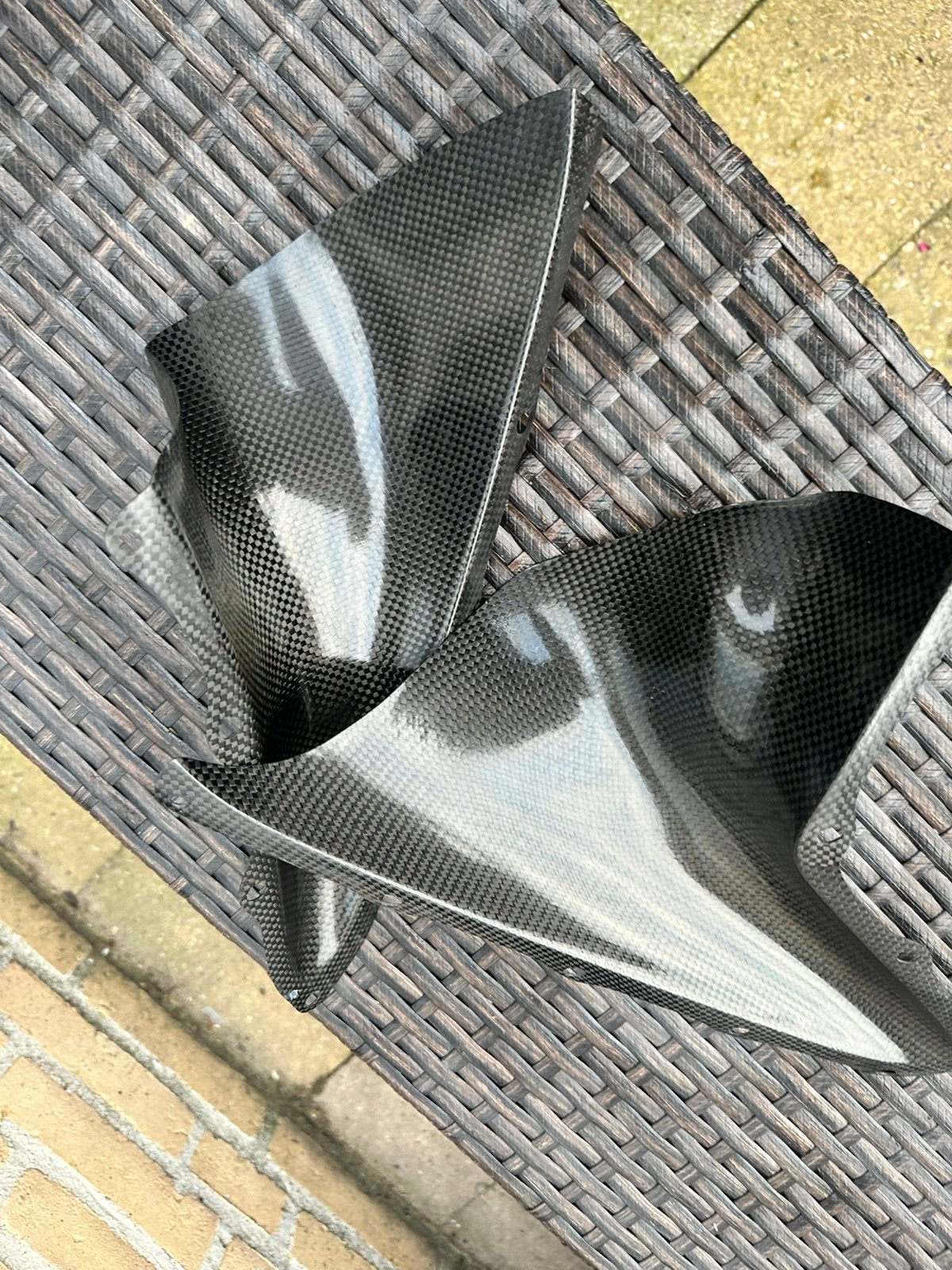 Aprillia rsv gen2 carbon wind geleiders, Motoren, Ophalen of Verzenden