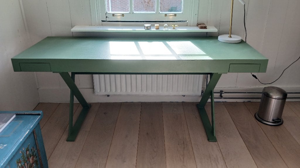 buro, Ophalen, Opbergruimte, Groen, Gebruikt