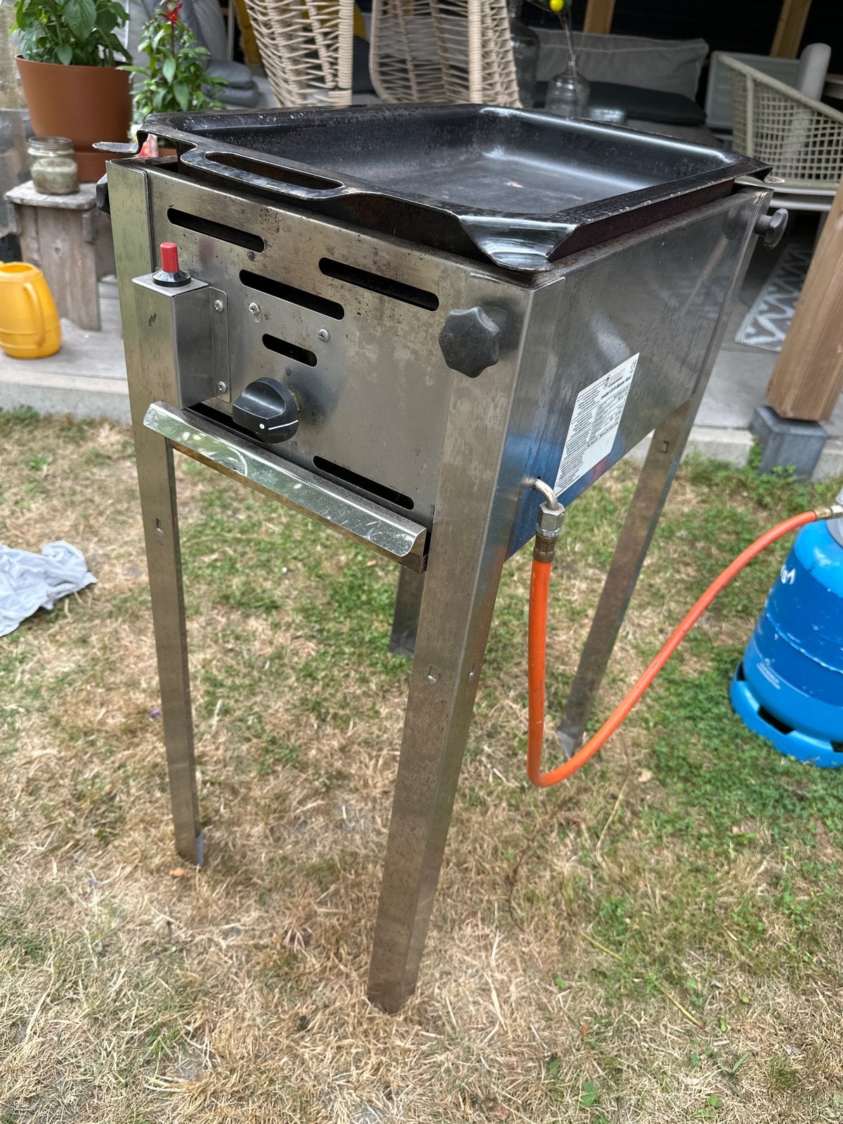Hendi grill gas bbq, Ophalen, Gebruikt