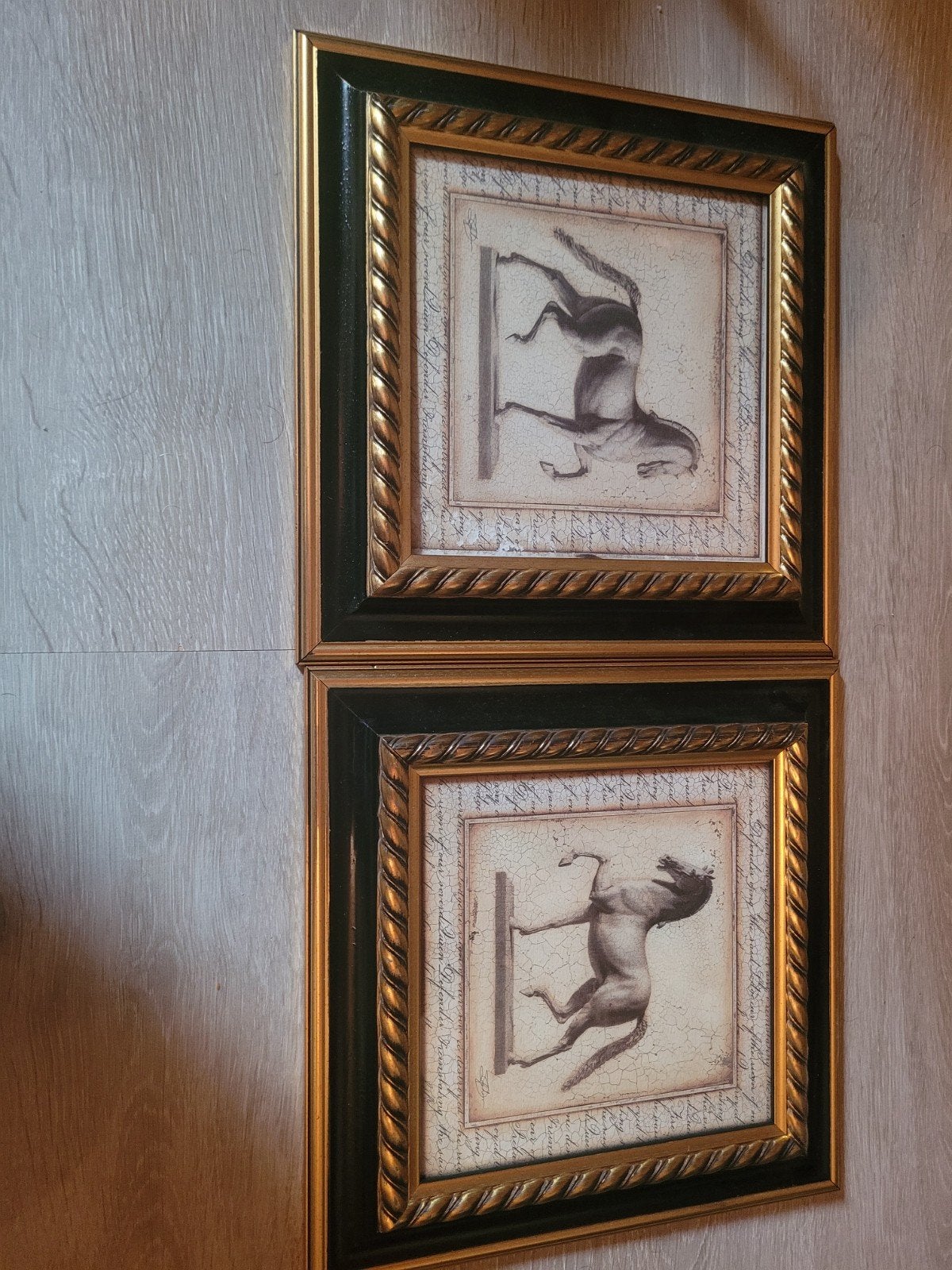2 schilderijen paard klassiek, Ophalen