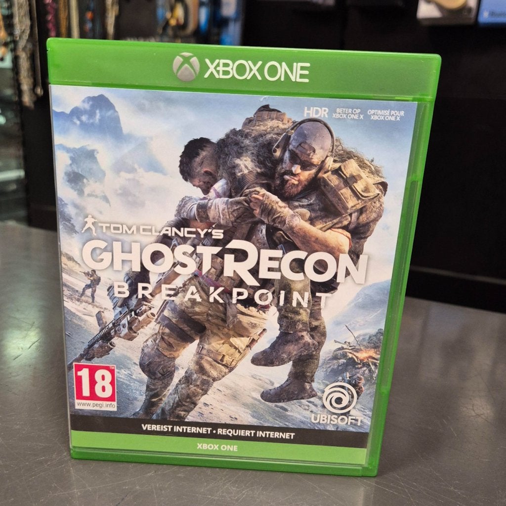 Xbox One Game | Ghost Recon Breakpoint, Ubisoft, Zo goed als nieuw, Support@ubisoft.com, 28 Rue Armand Carrel
93100 Montreuil
France