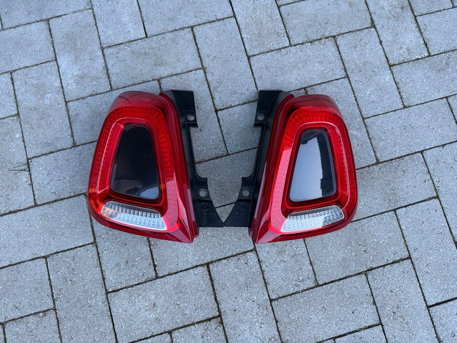 Fiat 500 Facelift Achterlichten - Nette Staat, Auto-onderdelen, Ophalen, Gebruikt, Fiat