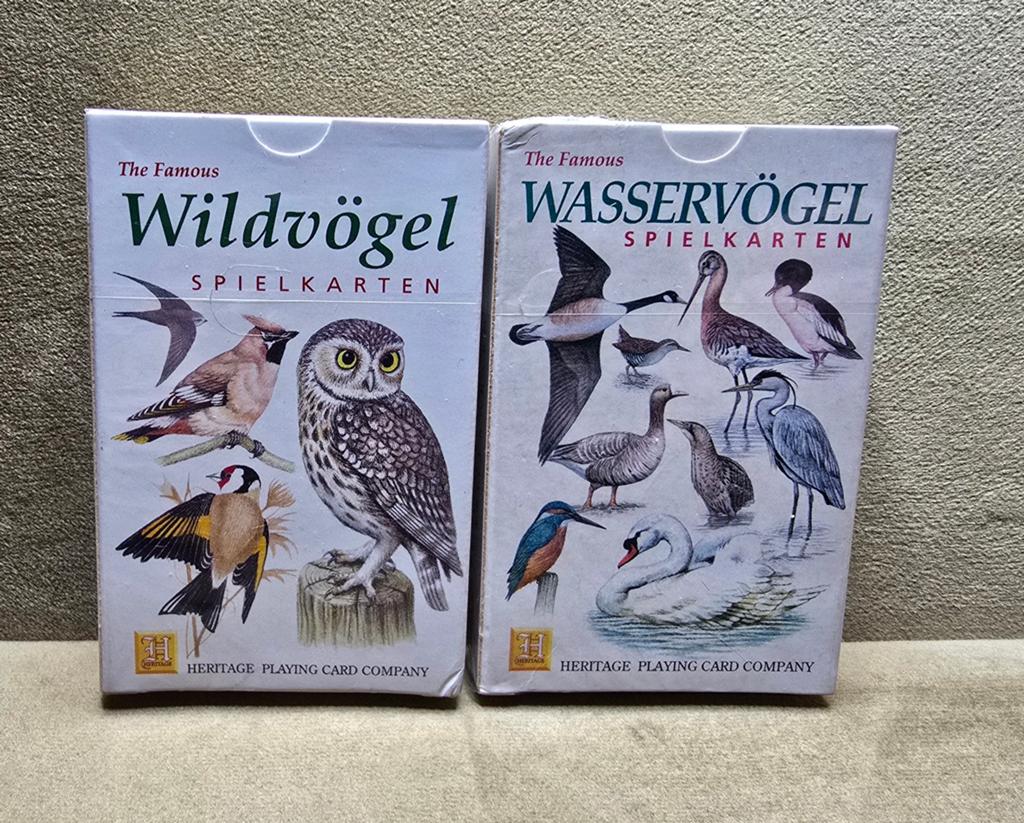 Nieuwe pakken kaarten Vogels., Verzamelen, Speelkaarten, Jokers en Kwartetten, Ophalen of Verzenden, Nieuw, Speelkaart(en)