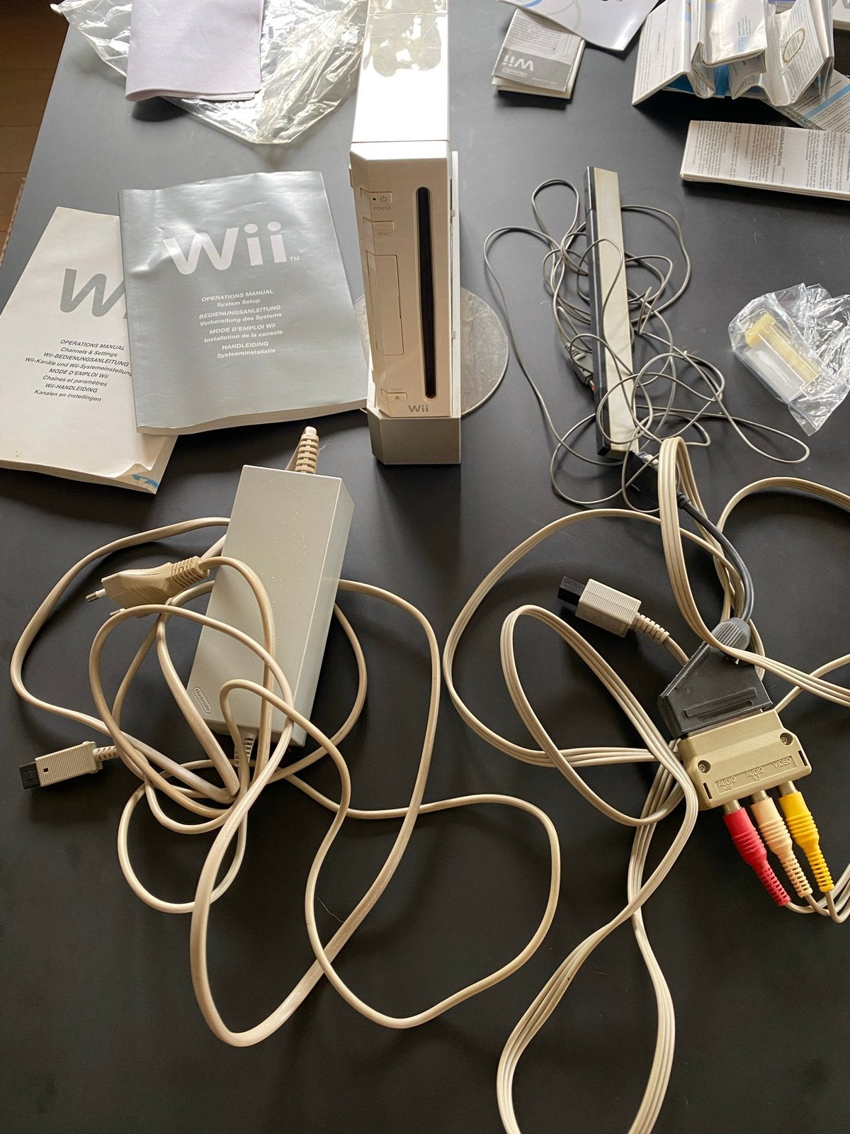 Wii console, controllers, balance board en diverse games, Ophalen, Gebruikt, Eén computer, Sport