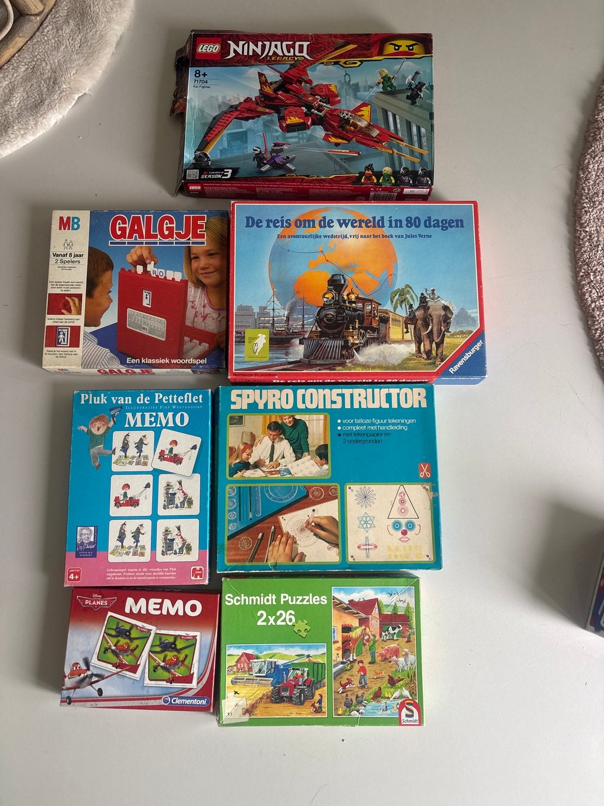 Diverse Spellen en Speelgoed - LEGO, Bordspellen, Puzzels, Kinderen en Baby's, Ophalen of Verzenden, Gebruikt, Knutselen