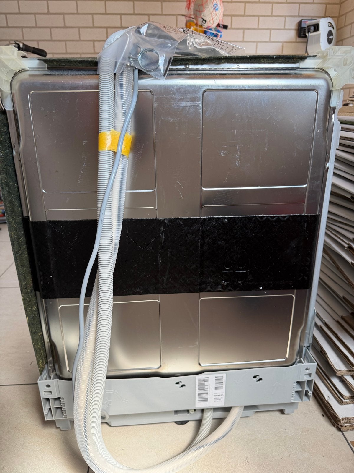 Siemens vaatwasser SN836X12IE/65 - 6 jaar gebruikt, Ophalen, Gebruikt, Inbouw, 60 cm of meer