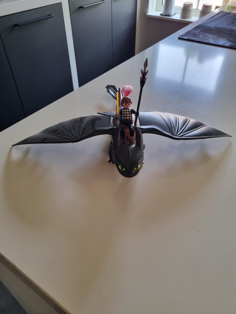 Playmobil Draak Tandloos met 2 extra draken, Ophalen, Zo goed als nieuw, Complete set