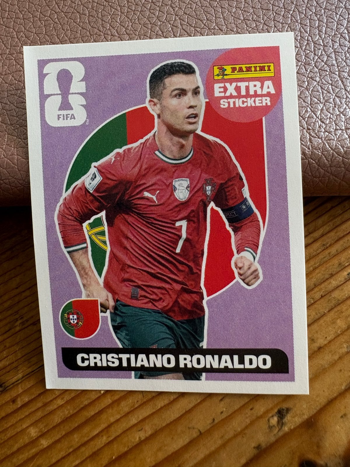 Panini Extra Sticker Cristiano Ronaldo FIFA World Cup 2026, Verzamelen, Stickers, Ophalen of Verzenden, Nieuw, Sport