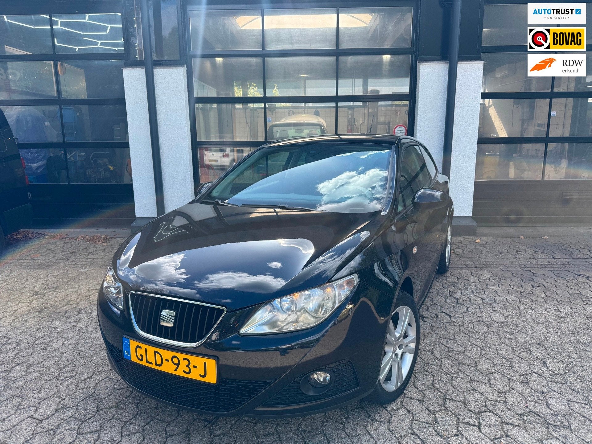 Seat Ibiza SC 1.2 Style*Clima*Cruise*Nap*, Auto's, Voorwielaandrijving, Stof, Gebruikt, Zwart