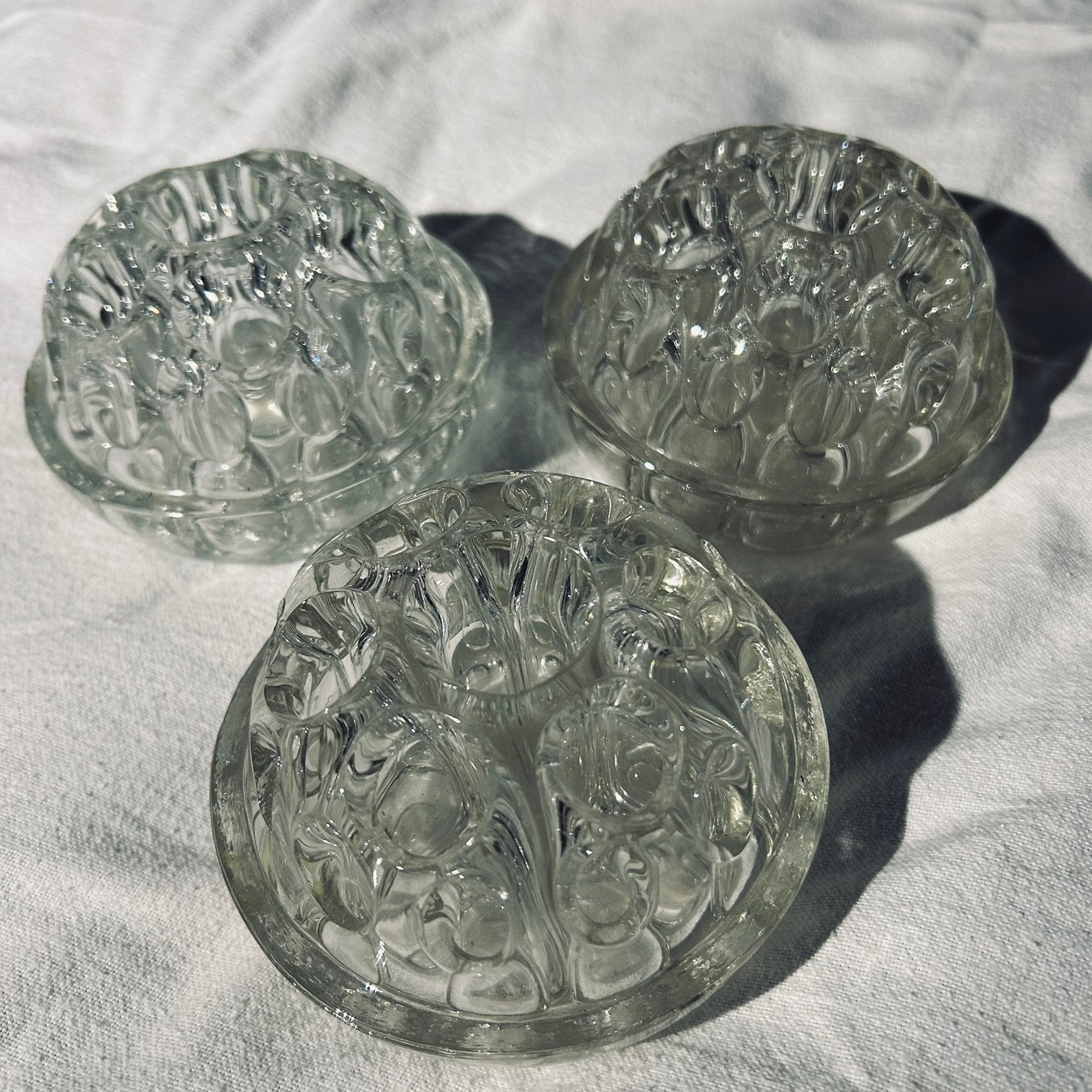 3 x vintage Franse Flower Frog, Bloemsteker, pr.p.stuk, Ophalen of Verzenden