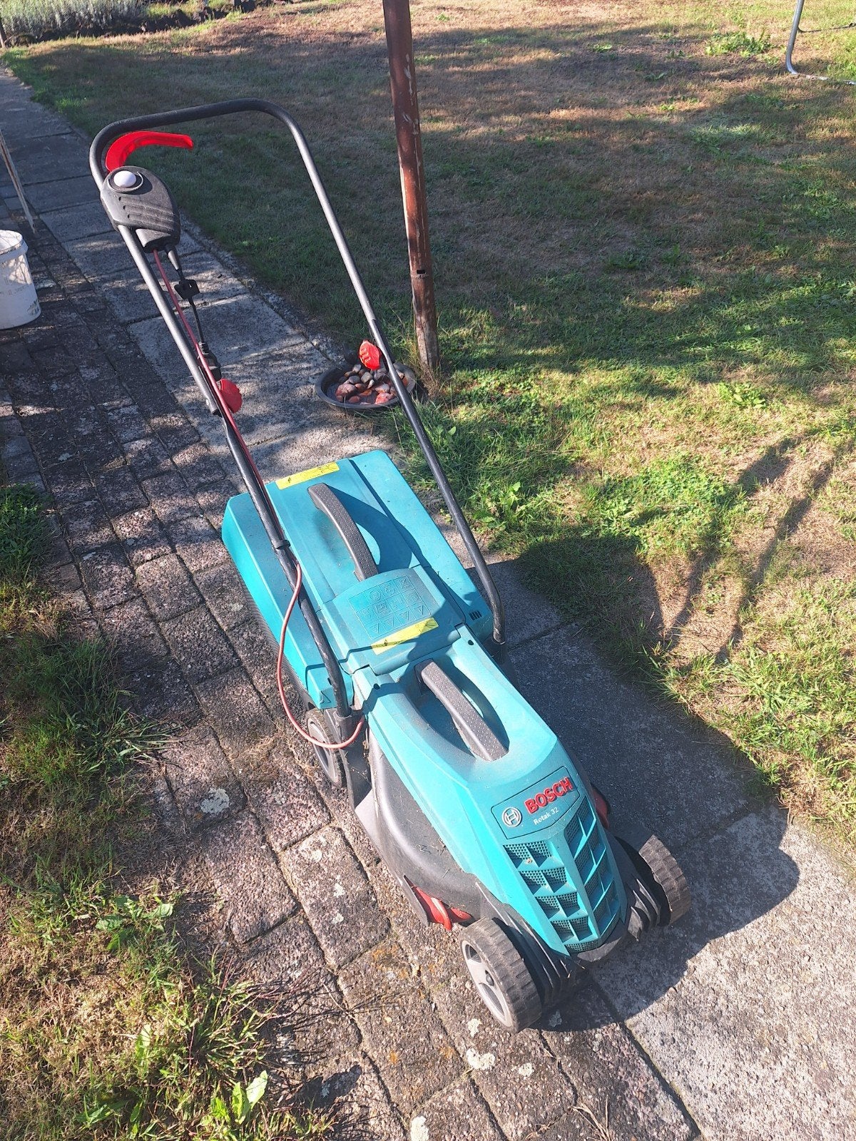 gras maaier bosch elektrische, Ophalen, Gebruikt