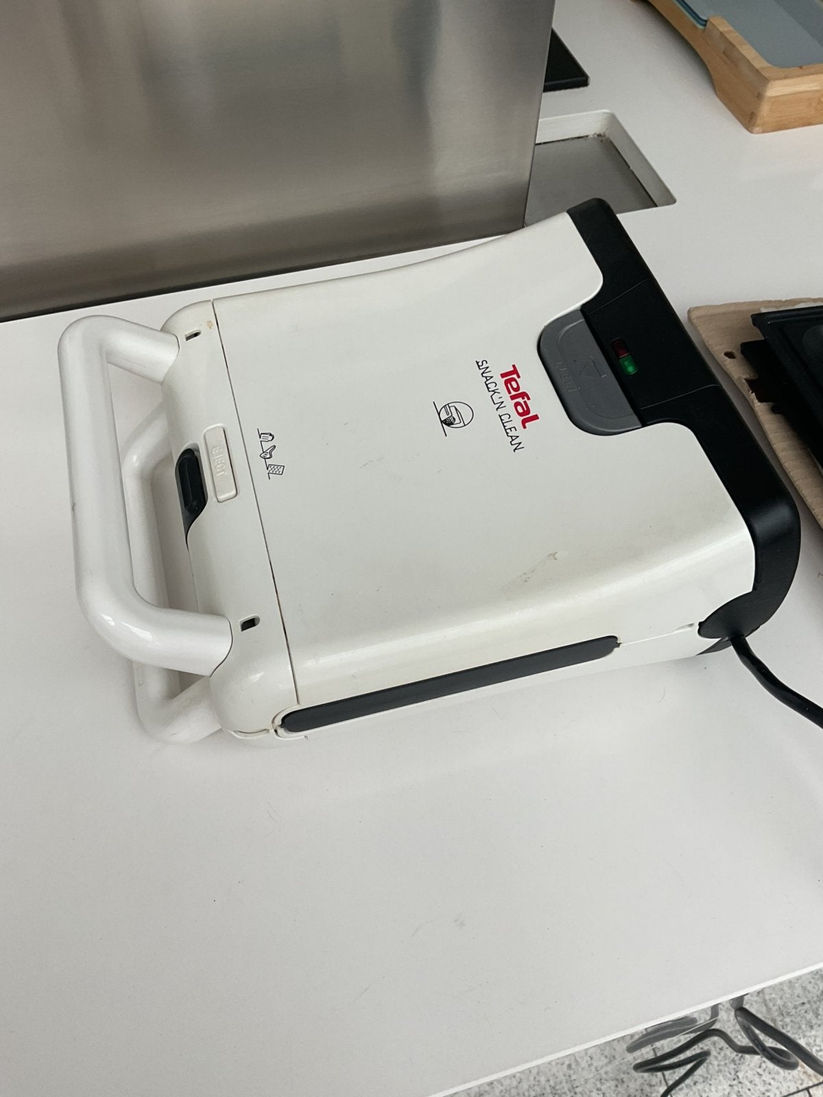 Tefal Snack ‘N Clean met grill platen en tosti en poffertjes, Ophalen, Zo goed als nieuw