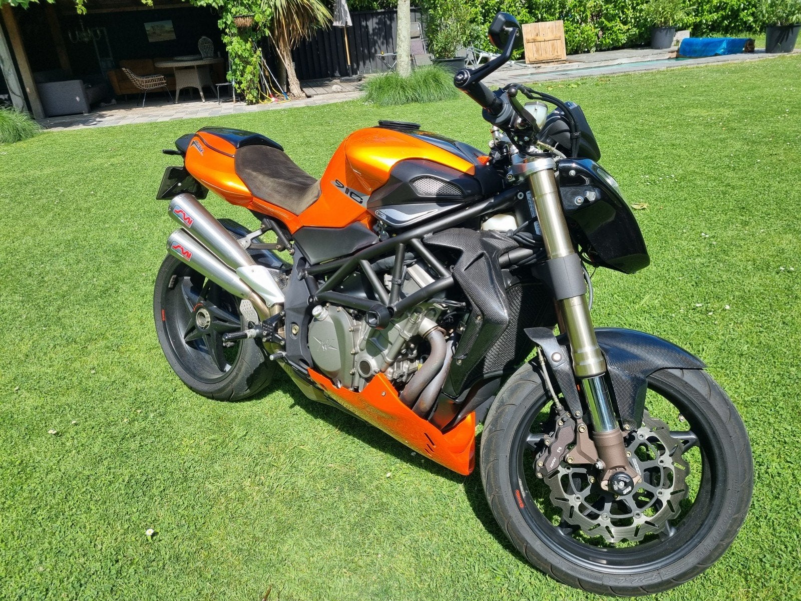 Mv Agusta brutale 910.nieuwstaat!@, Watersport en Boten, Ophalen of Verzenden, Benzine