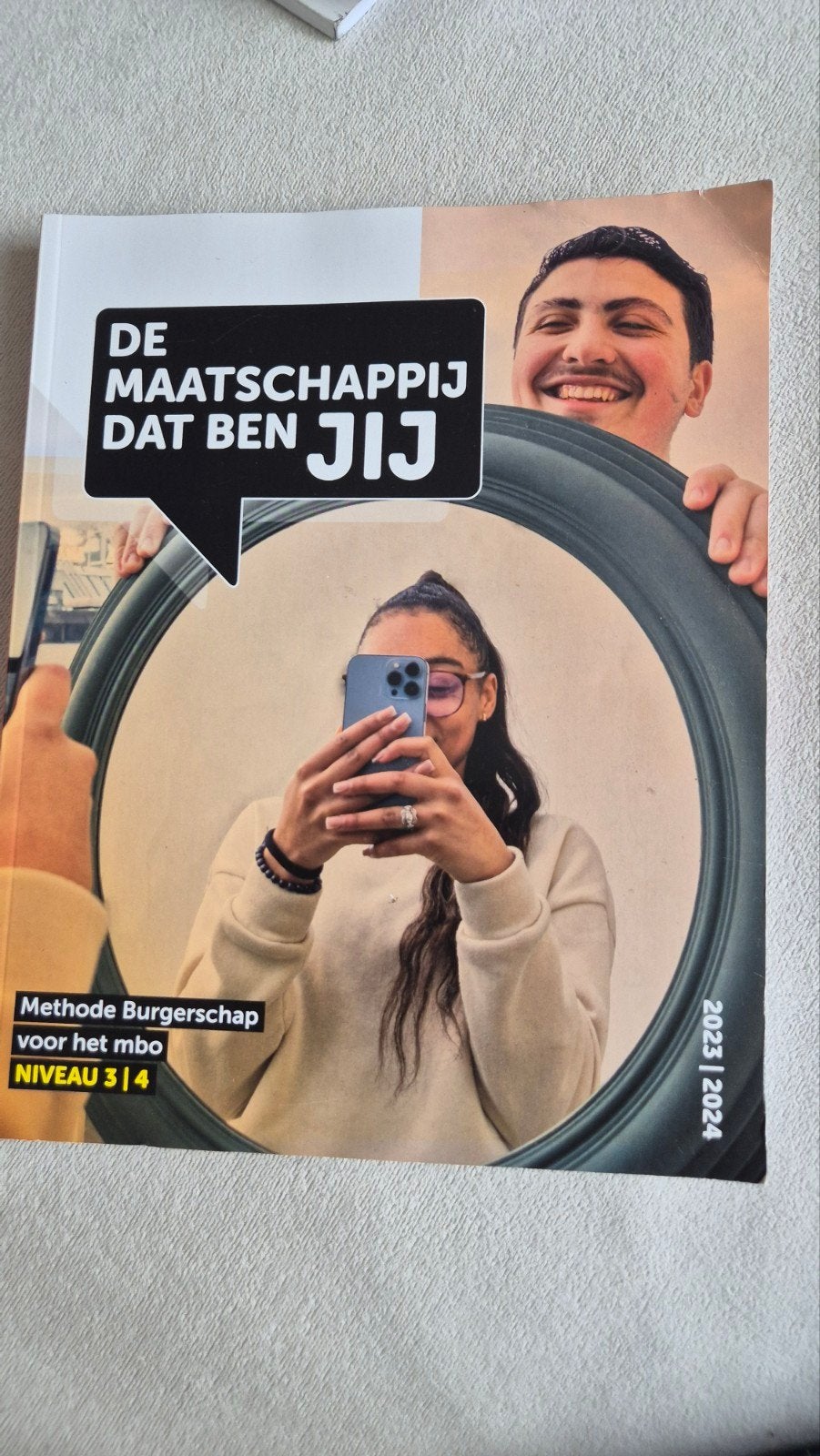 De Maatschappij Dat Ben Jij - Burgerschap MBO Niveau 3/4, Ophalen of Verzenden, Zo goed als nieuw, Gamma, Codename Future