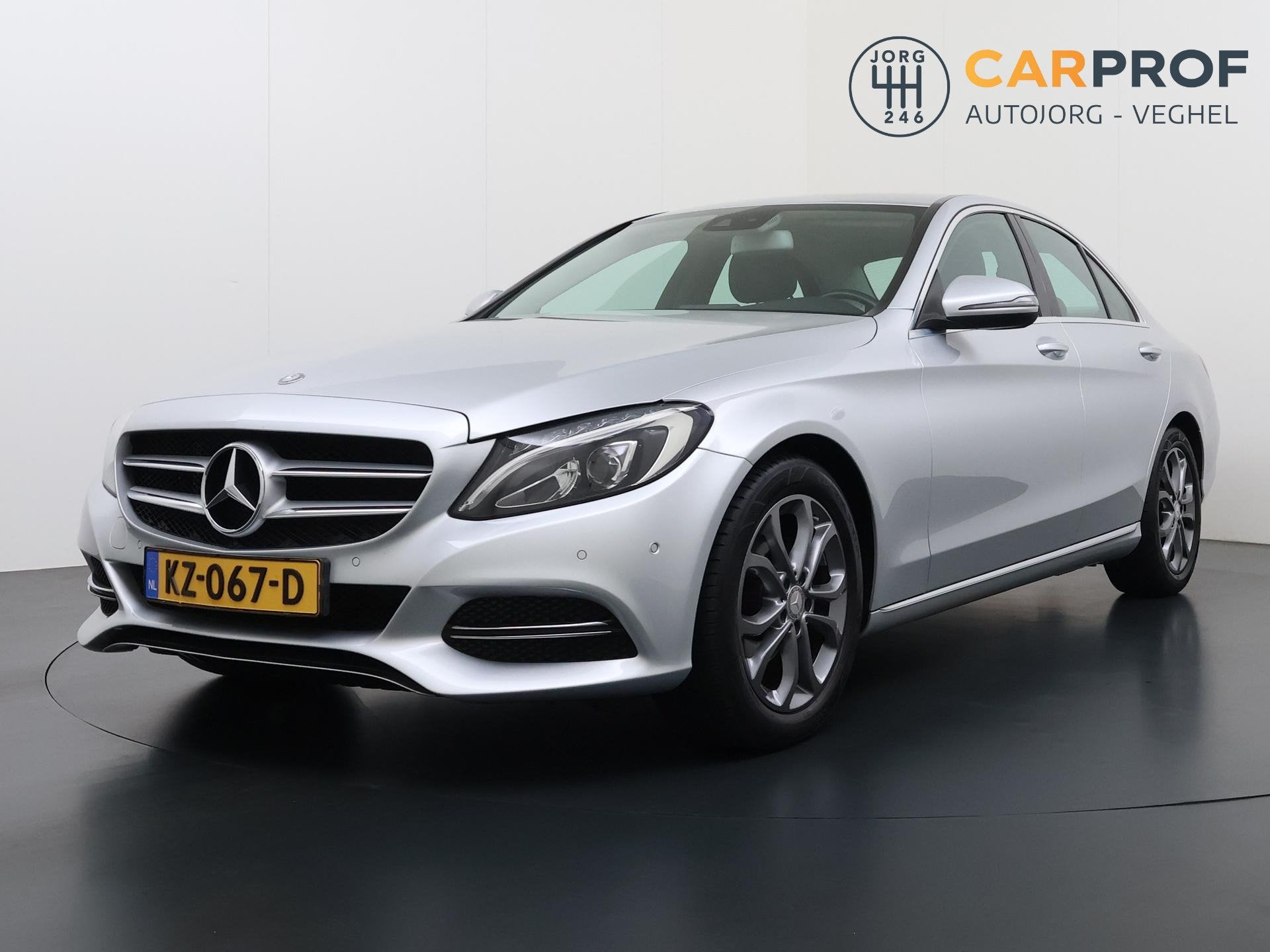 Mercedes-Benz C-klasse 180 Ambition Stoelverwarming | Naviga, Auto's, Automaat, Leder en Stof, 1595 cc, Bedrijf