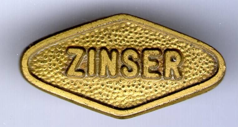 Zinser Lastechniek koper broche ( P_206), Verzenden, Nieuw, Merk, Speldje of Pin