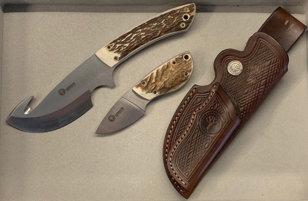 Boker Arbolito Hunters Gutting Hook and Caper Knife Set, Ophalen of Verzenden, Zo goed als nieuw