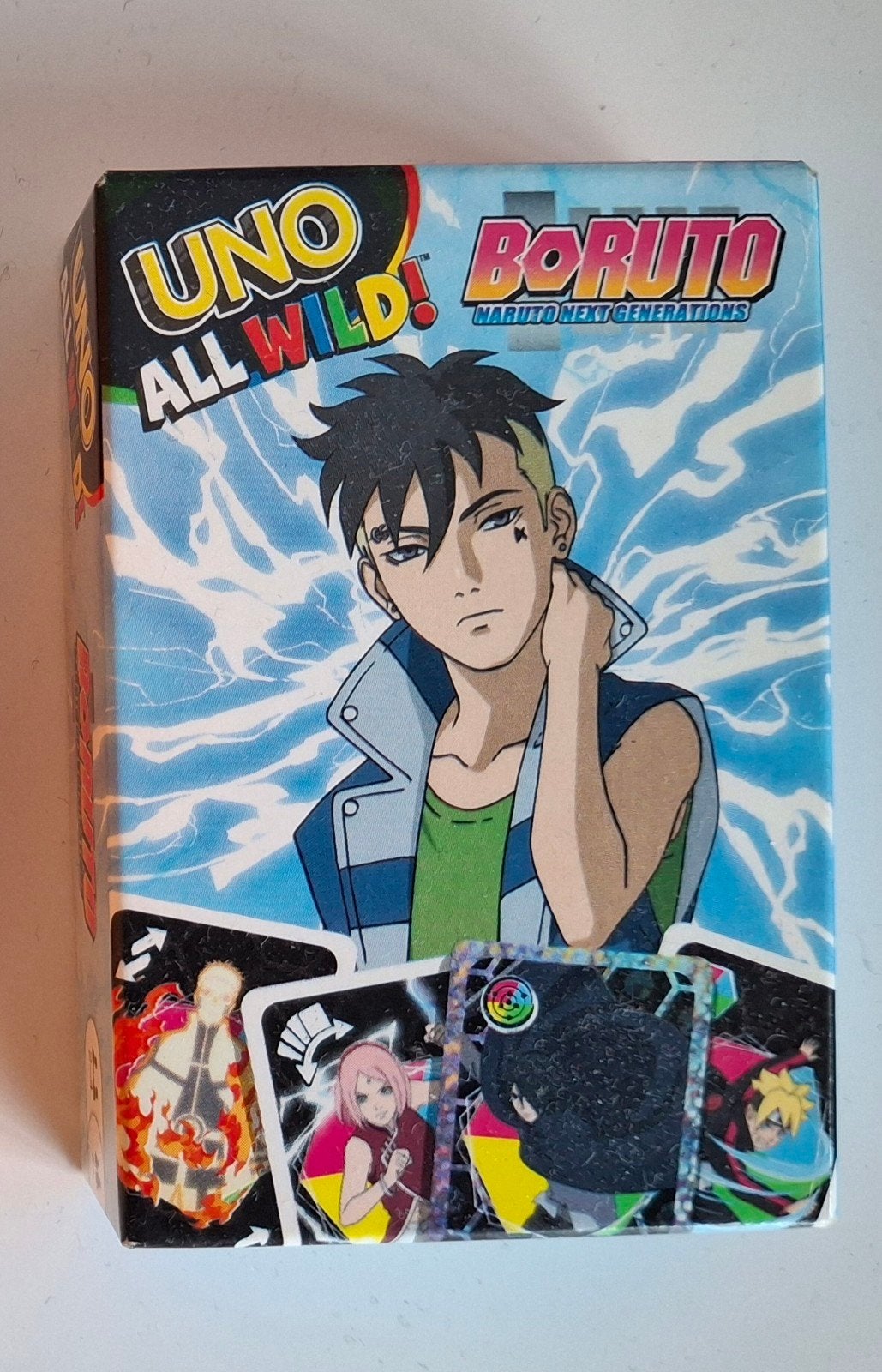 UNO All Wild! Boruto: Naruto Next Generations (McDonalds), Vijf spelers of meer, Ophalen, Gebruikt, Mattel
