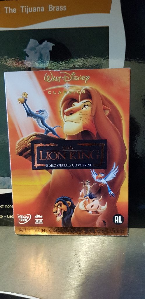 The lion King 2 dvd's (Z226-30), Cd's en Dvd's, Dvd's | Tekenfilms en Animatie, Alle leeftijden, Ophalen of Verzenden, Zo goed als nieuw