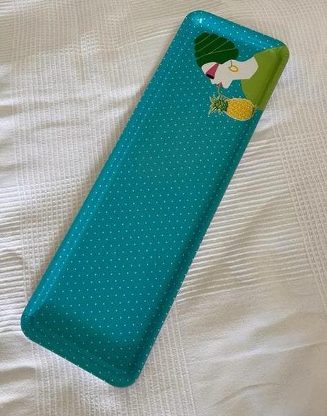 Dienblad ikea Micro Polka Dot Lady, Ophalen, Zo goed als nieuw, Rechthoekig, Hout