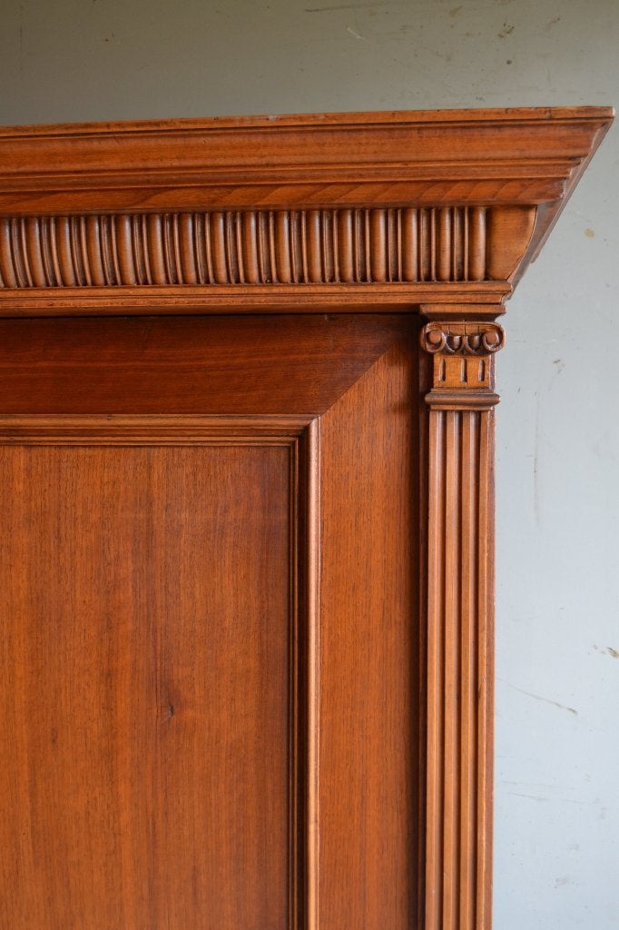 Prachtige strakke antieke kersen houten kast, meidenkast., Verzenden